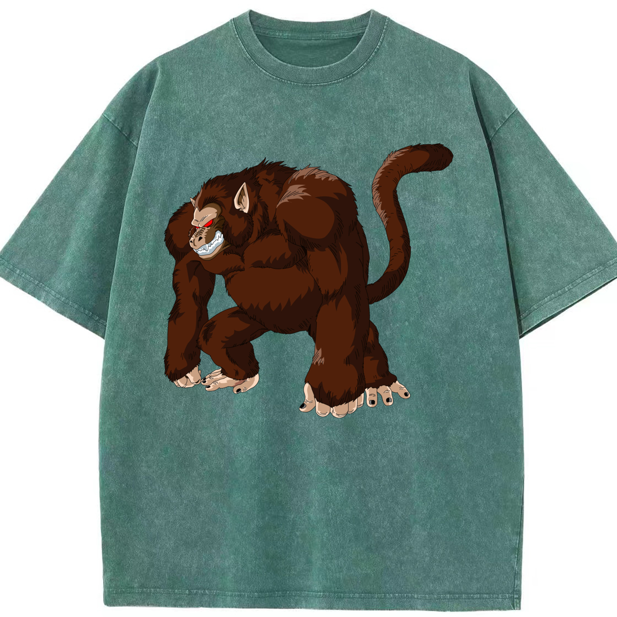 （画像用） ドラゴンボール DRAGON BALL 綿100% ヴィンテージ風 半袖Tシャツ（フロントプリント）